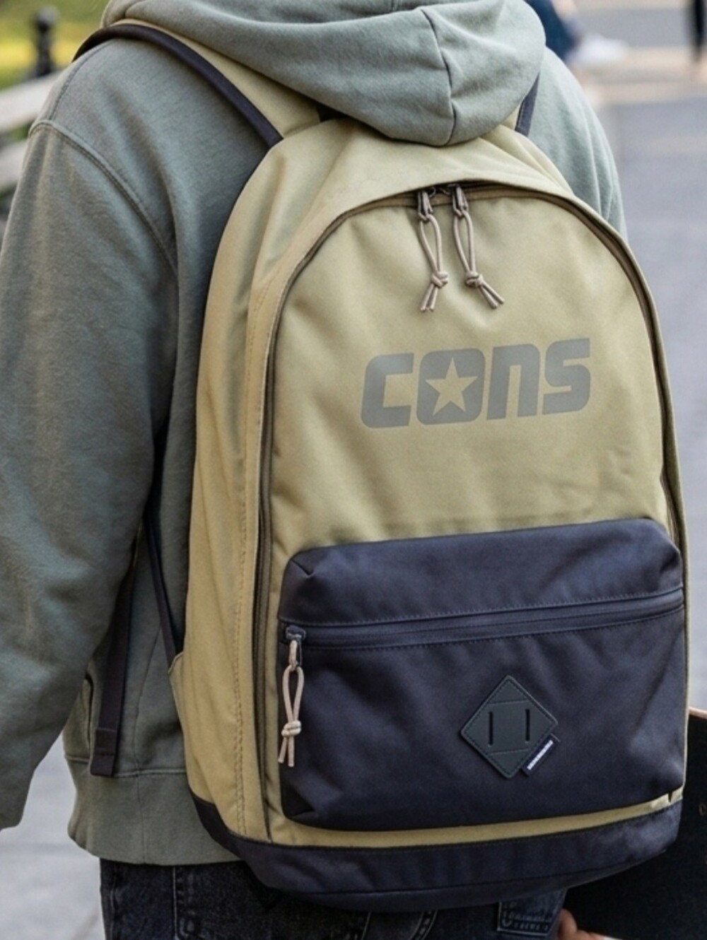 Converse Tan and Black Backpack